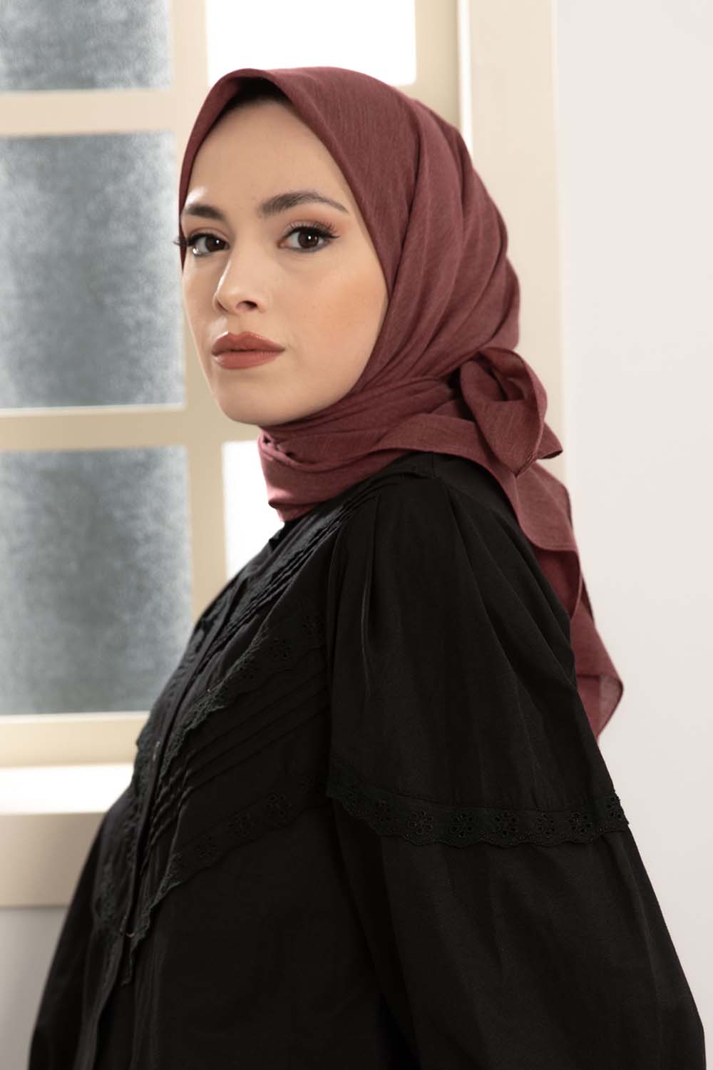 Plato Wool Printed Scarf