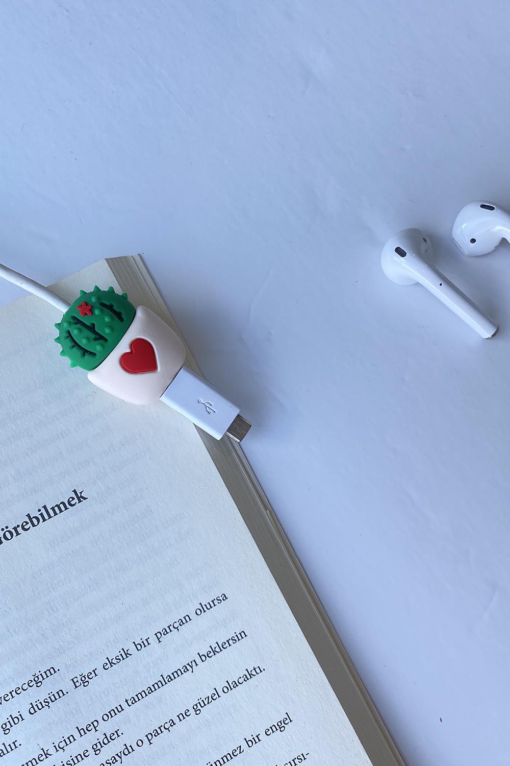 Lamelif Kalpli Kaktüs Kablo Koruyucu