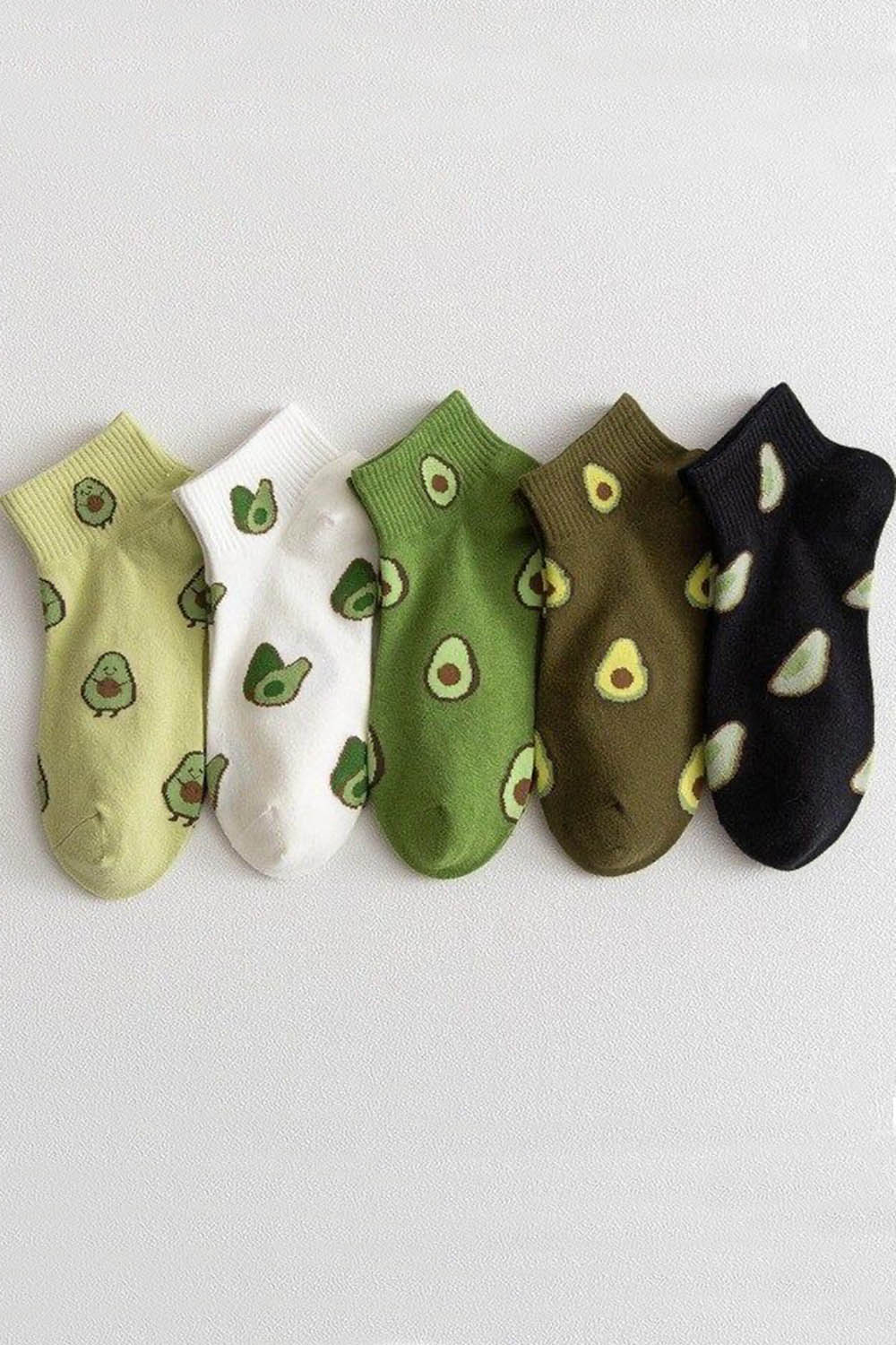 Lamelif Avakado Serisi 5li Çorap Seti
