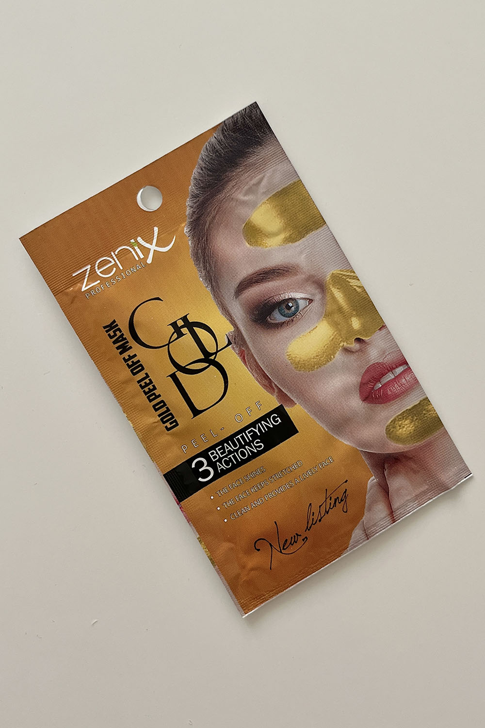Lamelif Zenix Gold Soyulabilir Maske