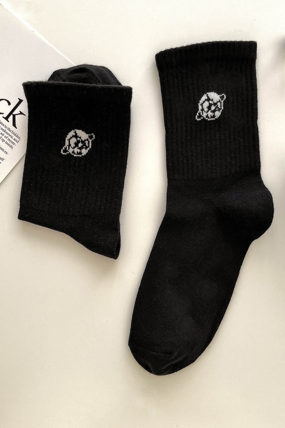 Lamelif Siyah Gezegen Çorap