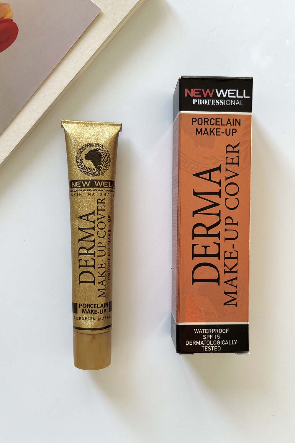 Lamelif NewWell Derma Porcelain Yoğun Kapatıcı Fondöten 02