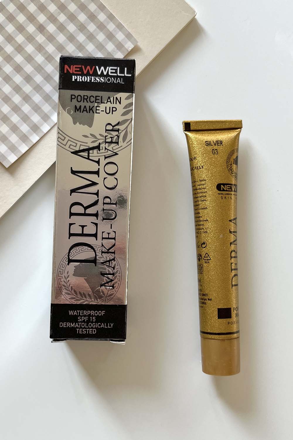 Lamelif NewWell Derma Porcelain Yoğun Kapatıcı Fondöten 03