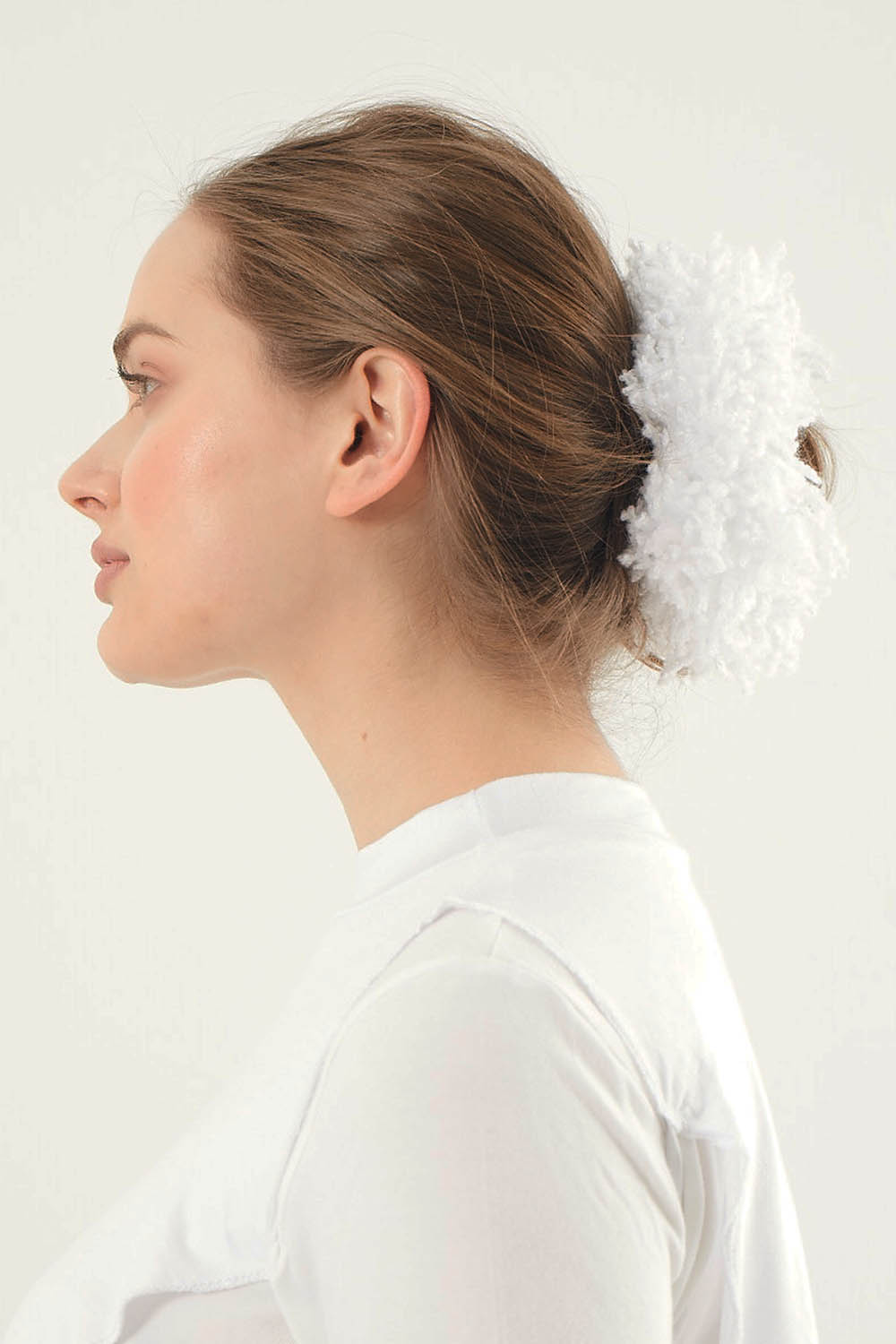 Lamelif Topuz Toka Beyaz