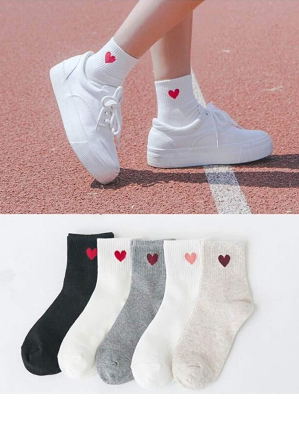 White Black Sock