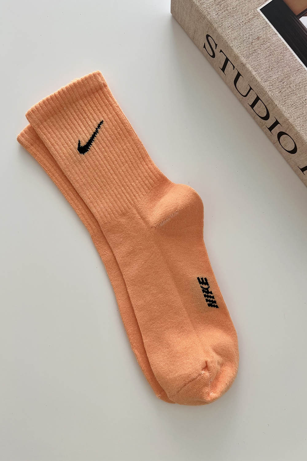 Lamelif Turuncu Spor Çorap