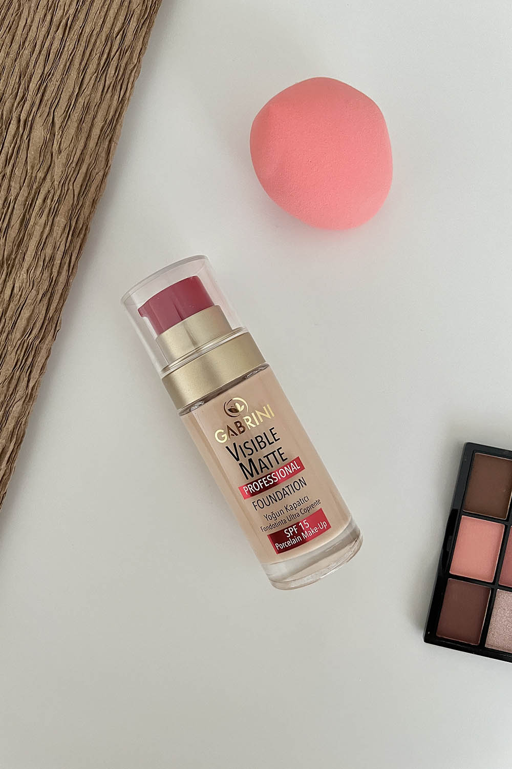 Lamelif Gabrini Visible Mat Yoğun Kapatıcı Fondöten 04