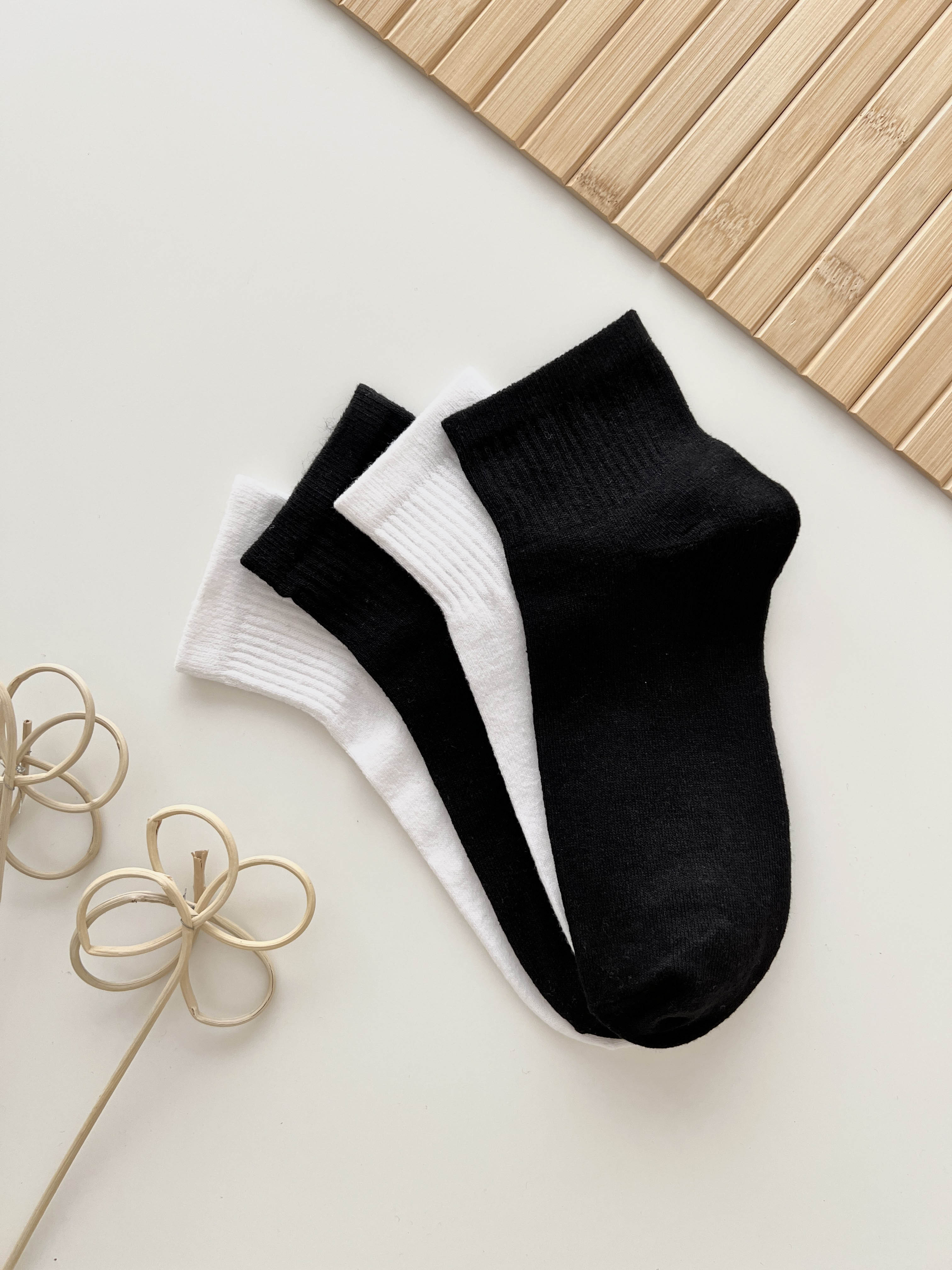 Lamelif 2li Yarım Konç Çorap