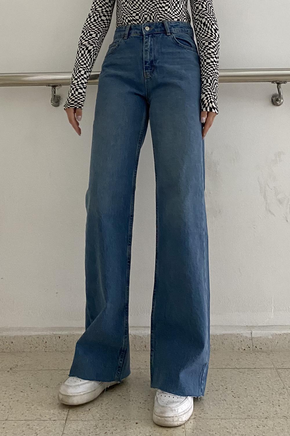 Lamelif Wıde Leg Jean