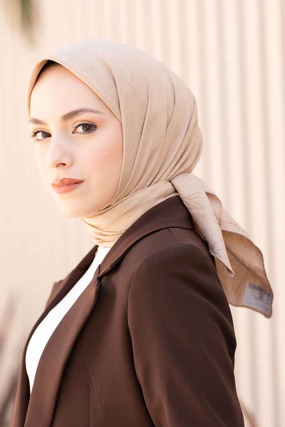 Lamelif Bambu Eşarp Camel