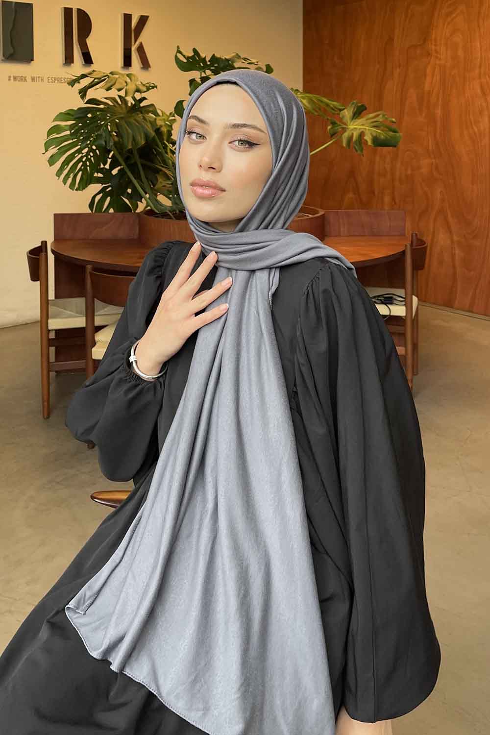 Lamelif Füme Penye Şal