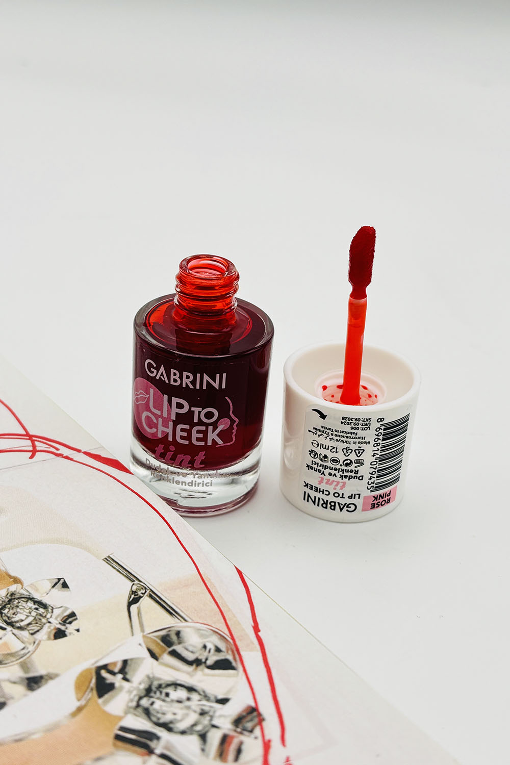 Lamelif Gabrini Lip To Cheek Tint Rose Pink