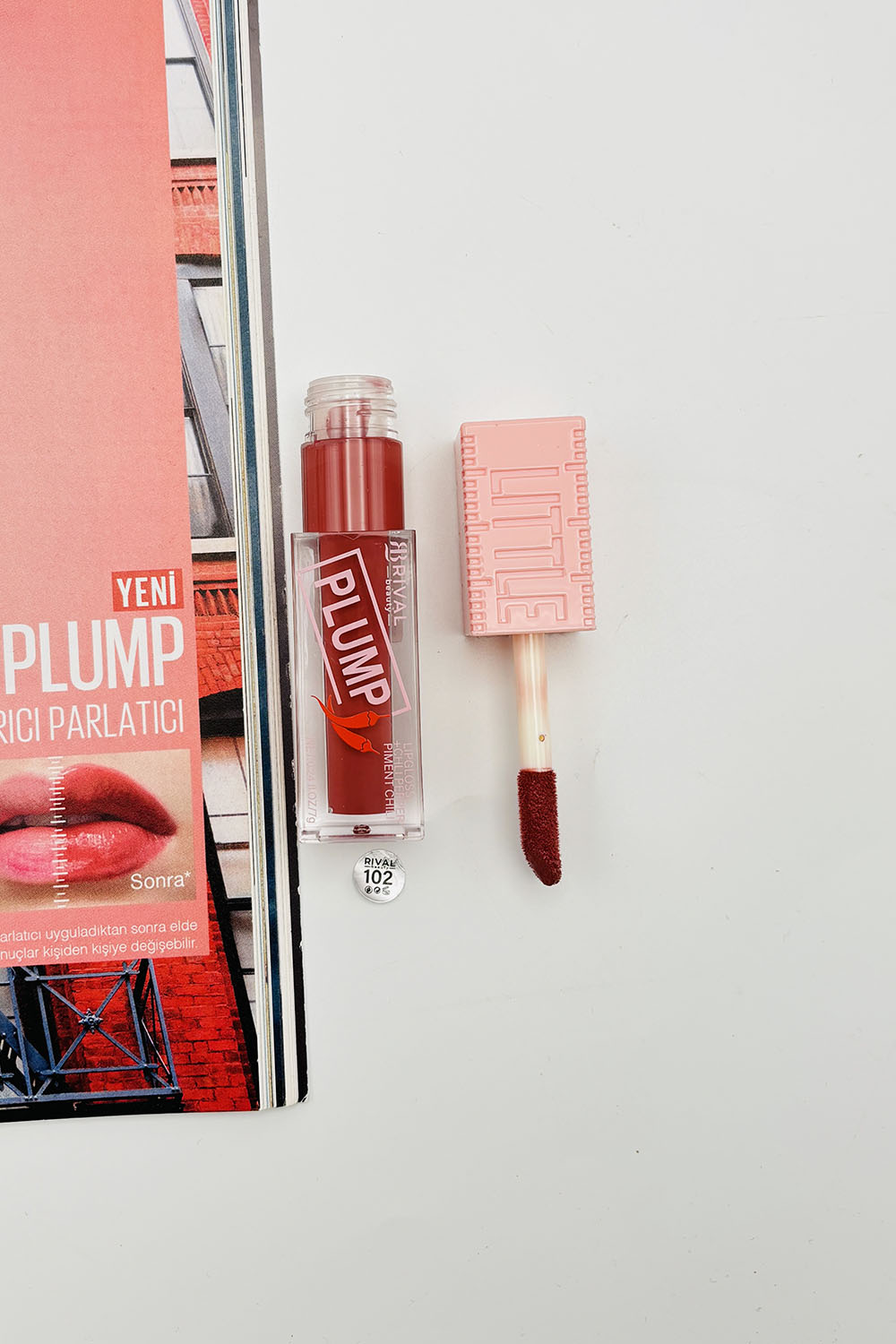 Lamelif Rival Little Plump Dolgunlaştırıcı Ruj 102