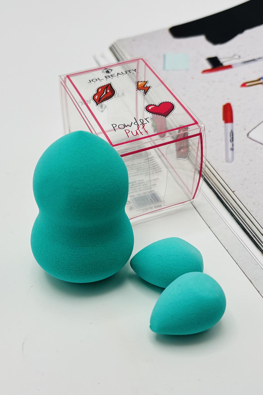 Lamelif Jol Beauty Makyaj Süngeri 3 lü Yeşil