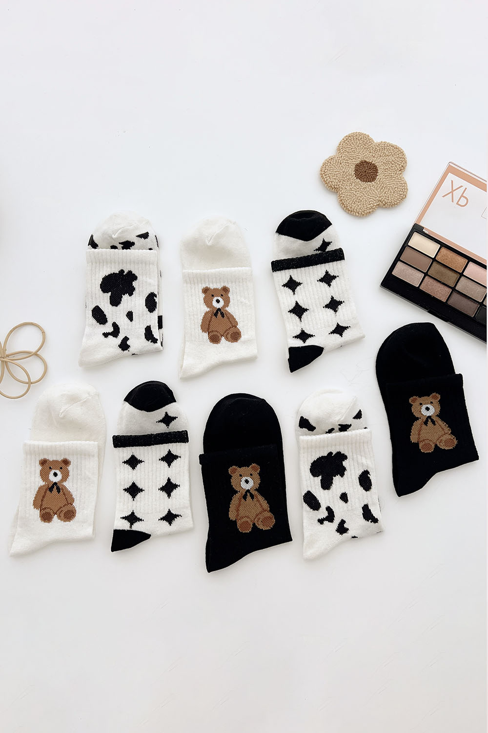 Lamelif 4lü Ayıcık Kolej Çorap