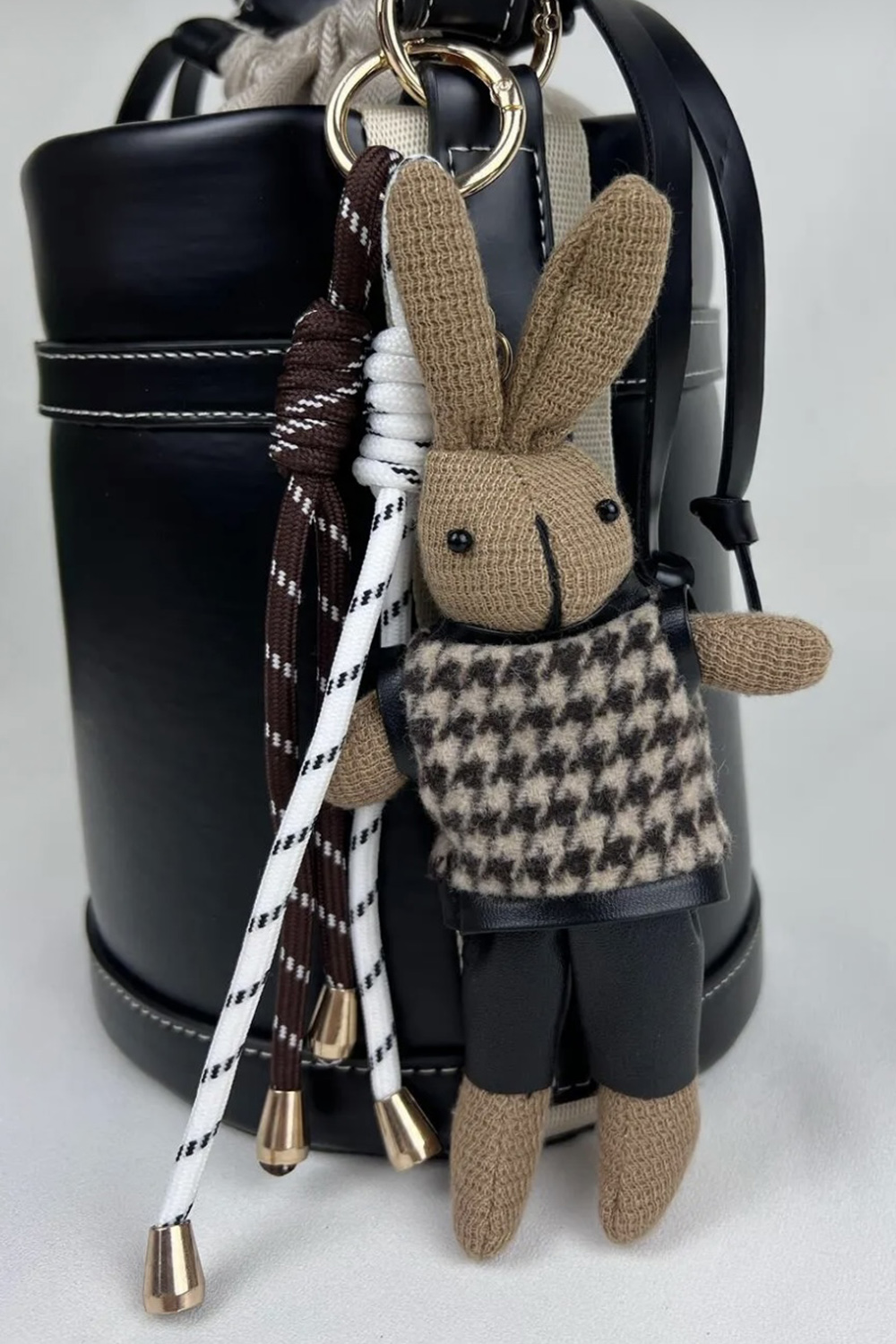 Lamelif Örgü Bebek Çanta Charmı