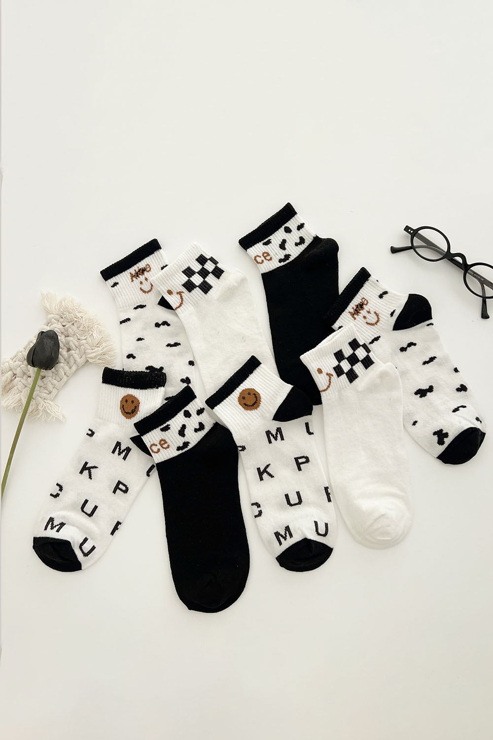 Lamelif 4lü Yarım Konç Çorap