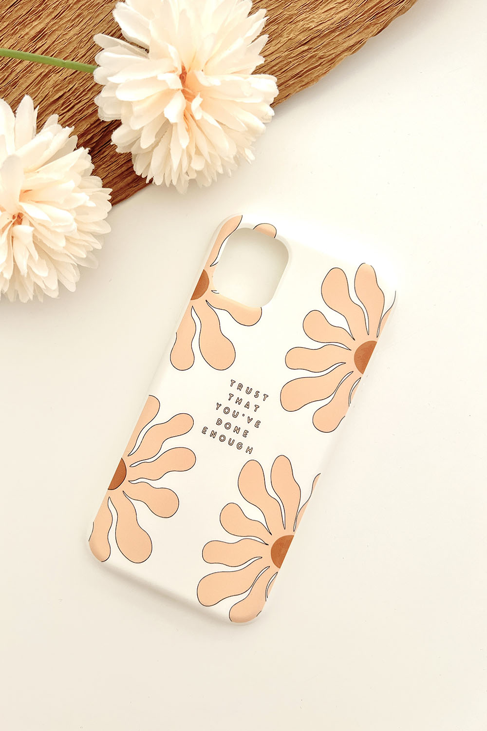 Lamelif  ıPhone 11 Çiçekli Telefon Kılıfı