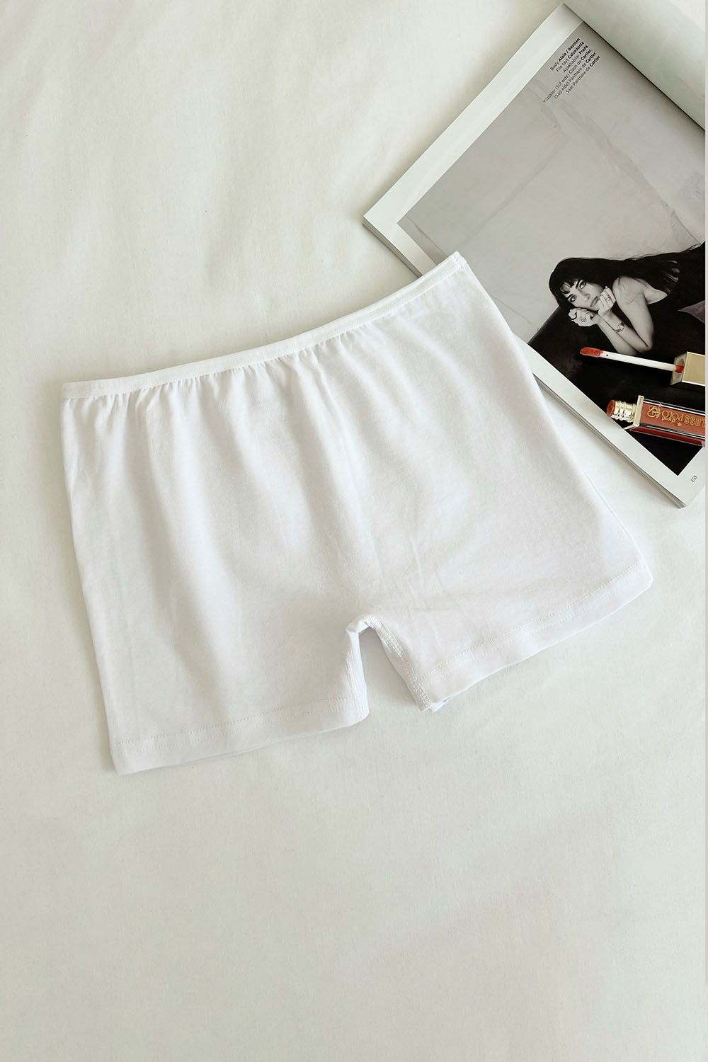 Lamelif Kotton Bayan Klasik Şort