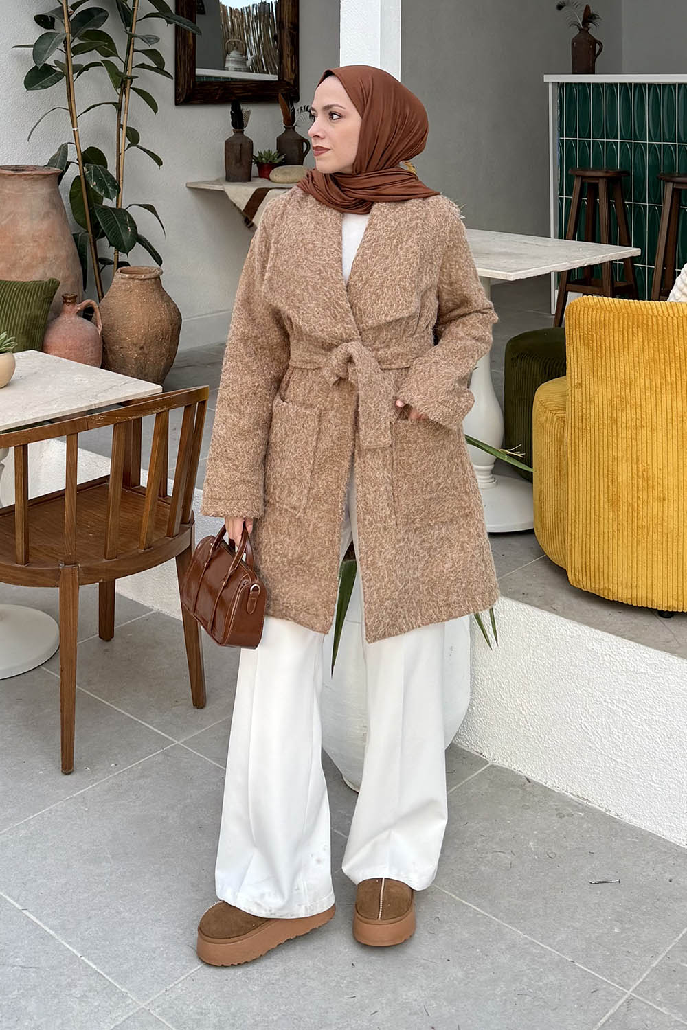 Lamelif Kuşaklı Kaban Camel