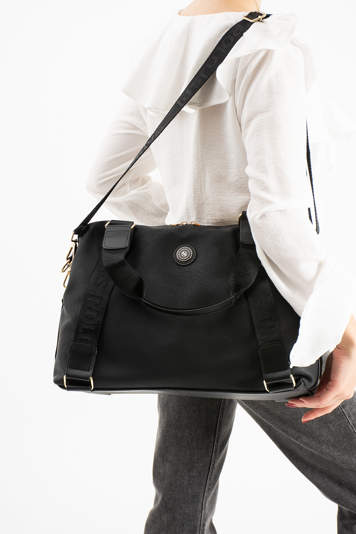 Lamelif San Morris Kadın Omuz Çantası Kol Çantası El Çantası Çapraz Çanta