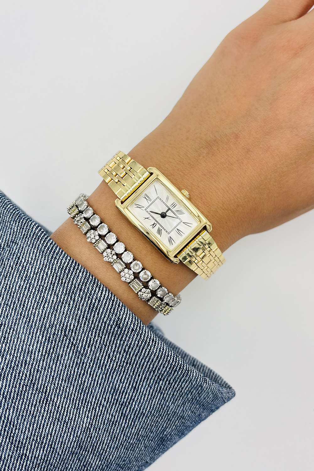 Lamelif Gold Metal Kordon Kol Saati