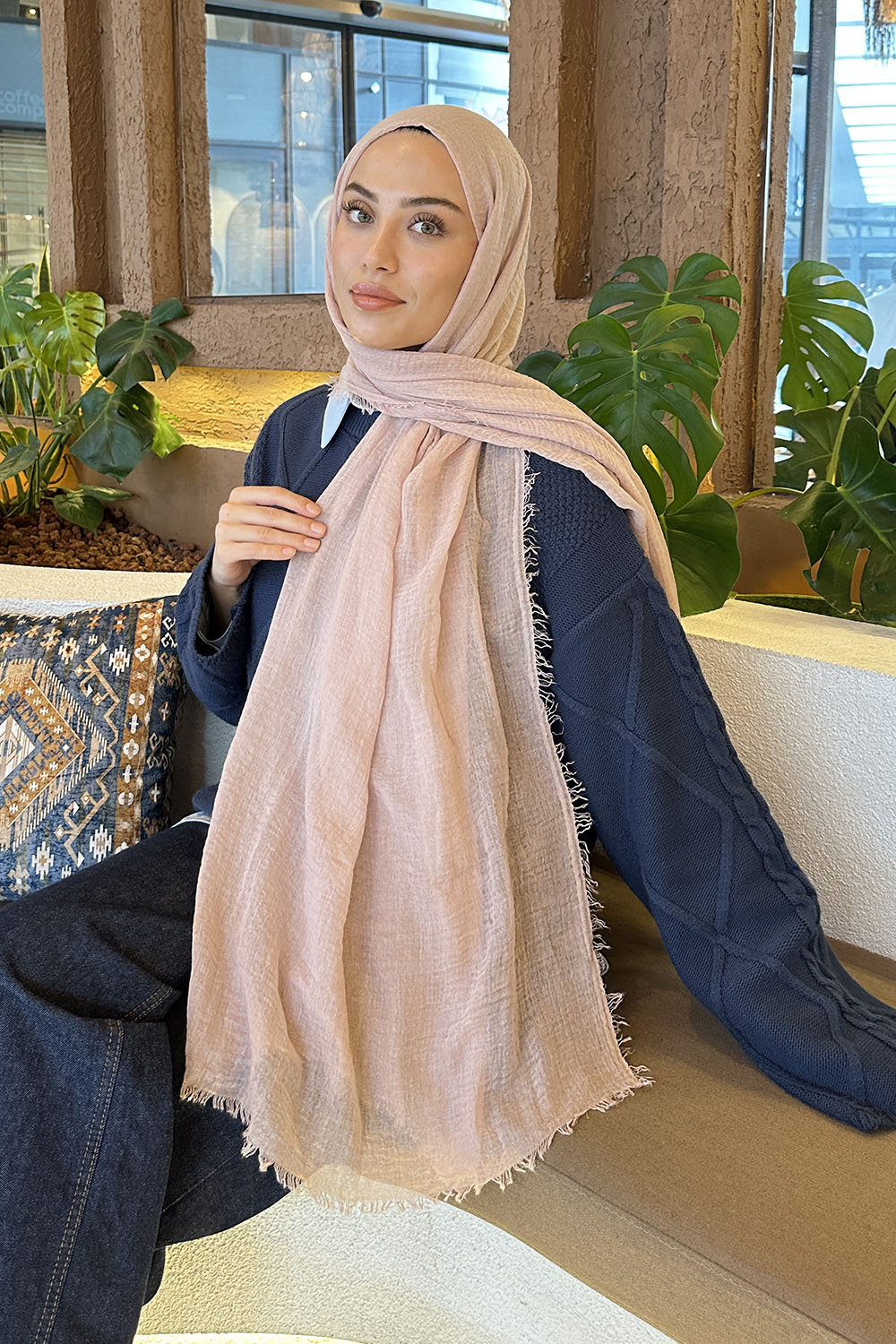 Lamelif Bürümcük Şal Açık Yavru Ağzı