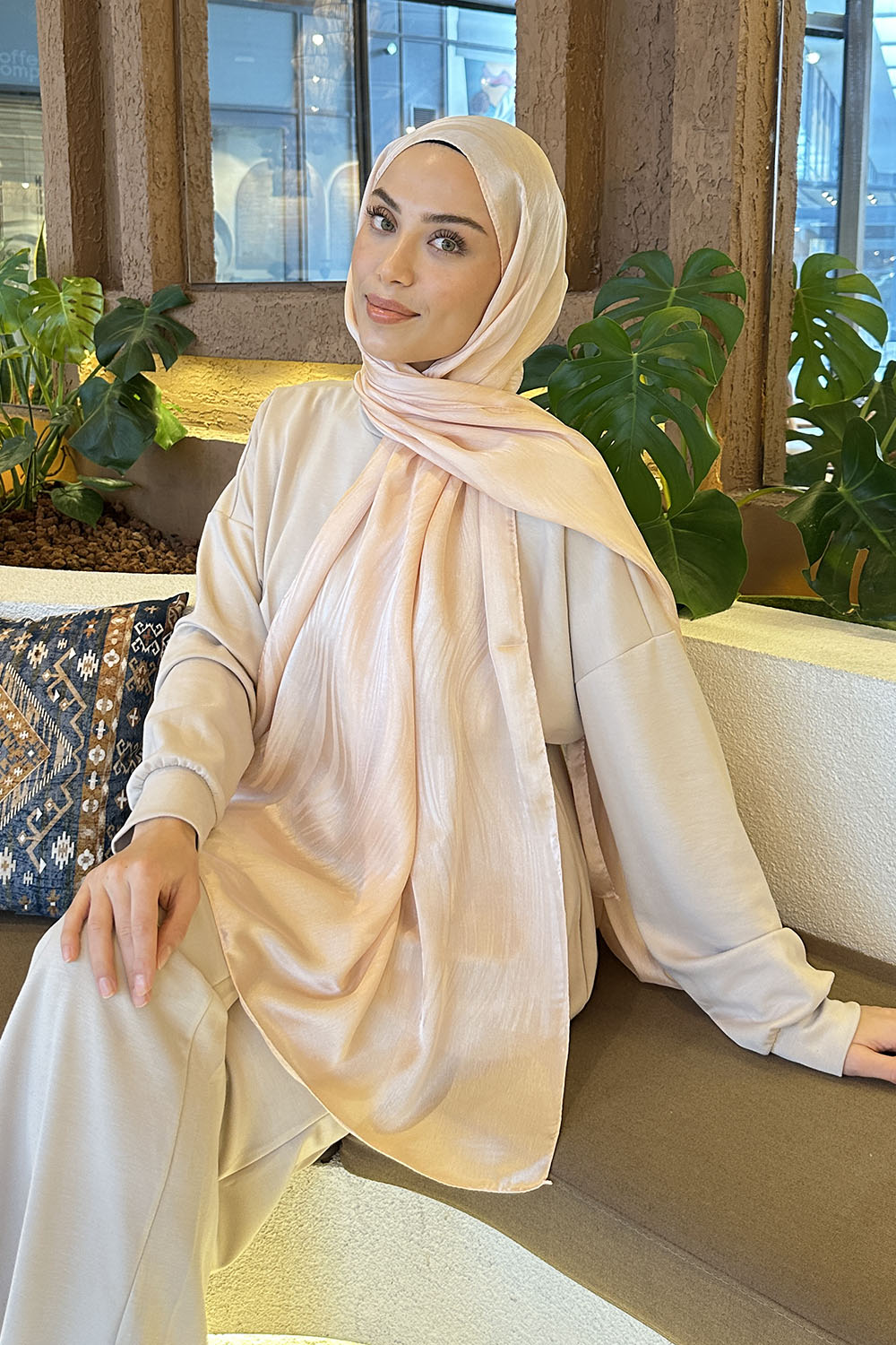 Lamelif Su Yolu Desen Janjan Jakar Şal Yavru Ağzı