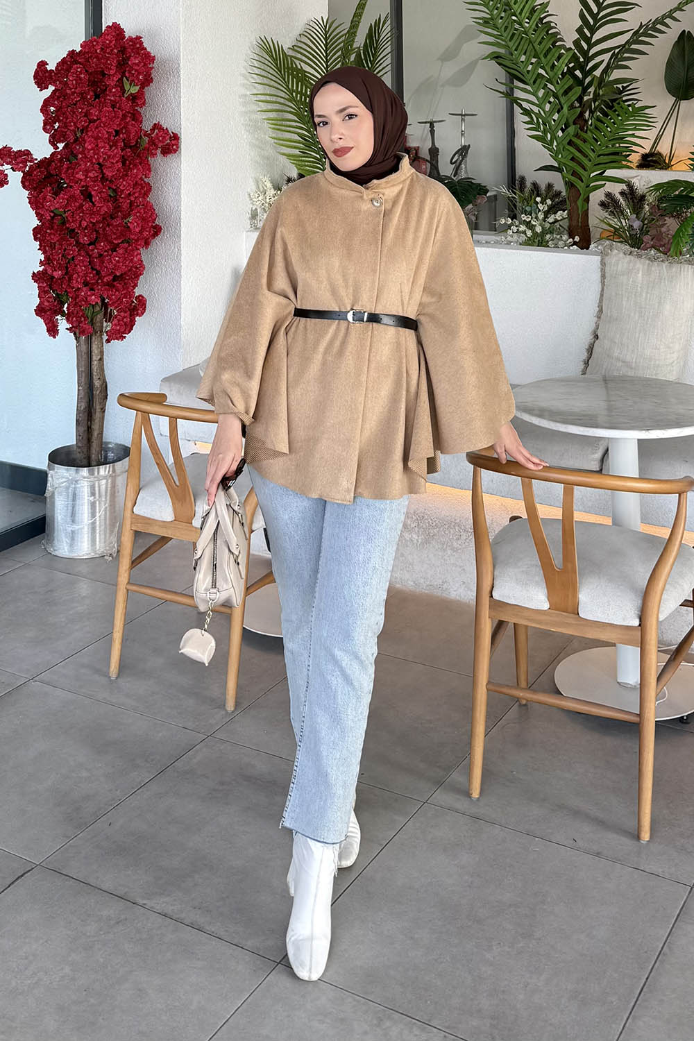 Lamelif Kemerli Panço Sütlü Kahve