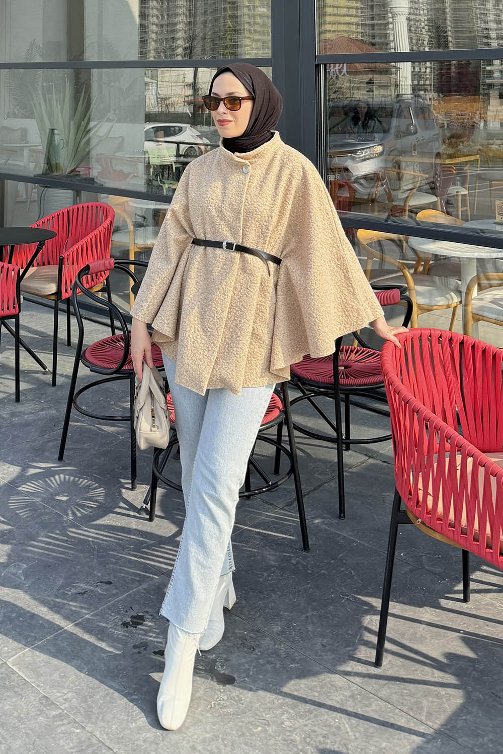 Lamelif Kemerli Panço Sütlü Kahve