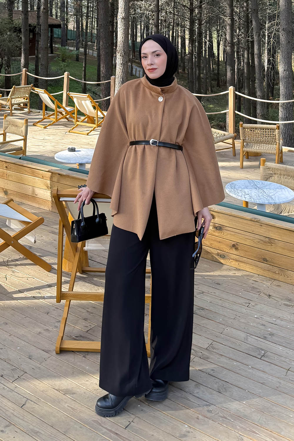 Lamelif Kemerli Panço Sütlü Kahve