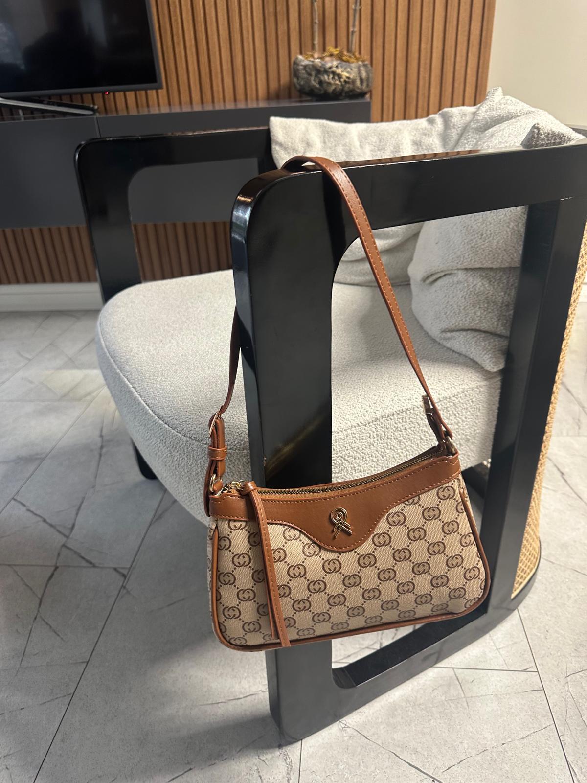 Lamelif Ophidia Kadın Çanta - Taba-Bej