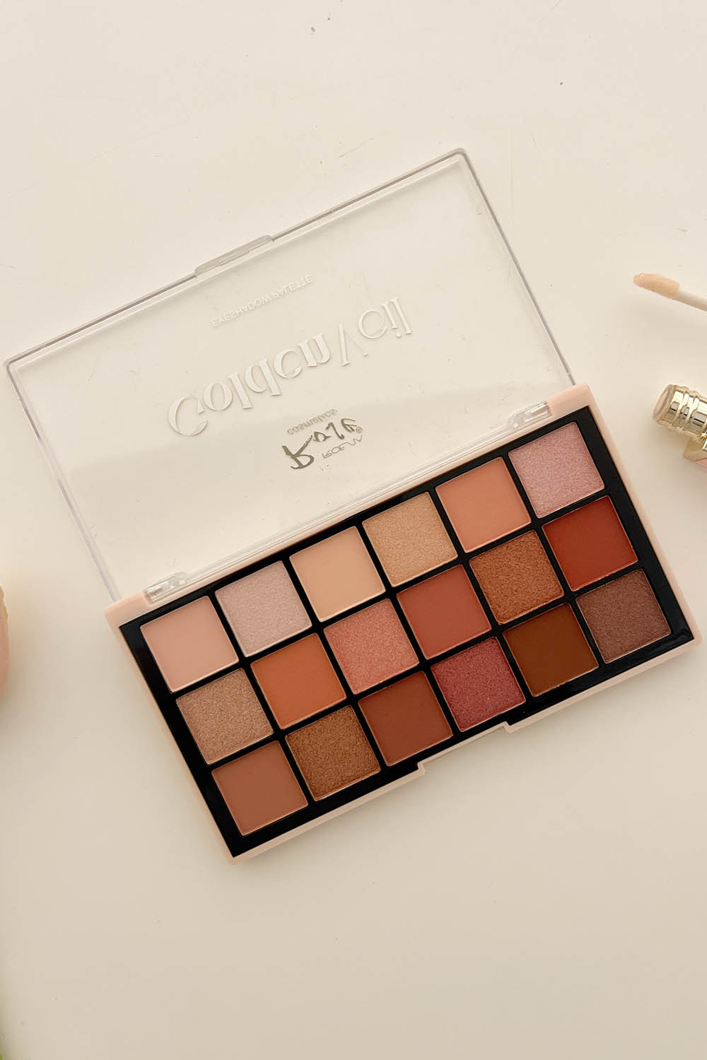 Lamelif Rose Golden Veil Far Paleti 02