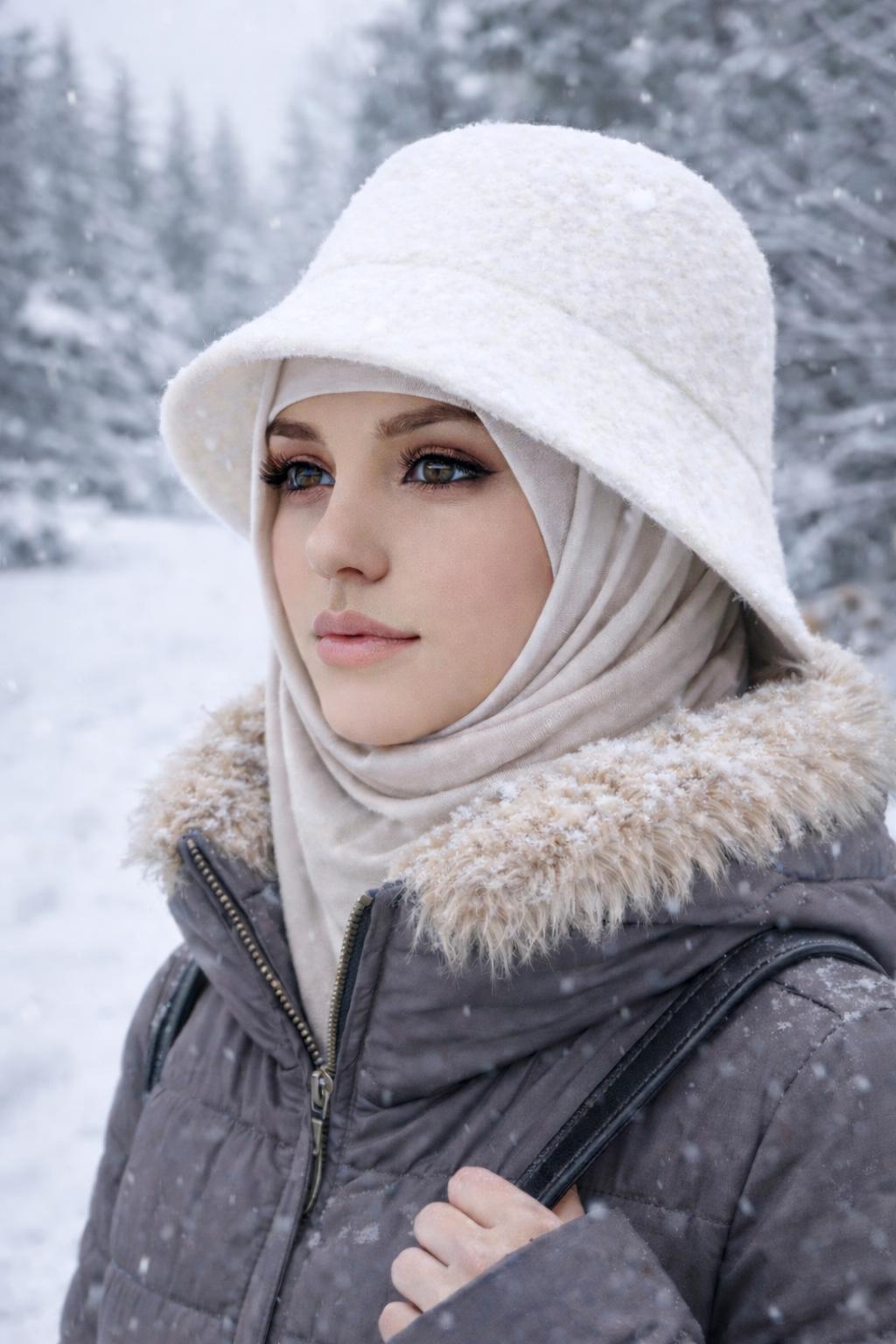 Lamelif Cashmere Kumaş Yumuşak Doku Balıkçı Şapka