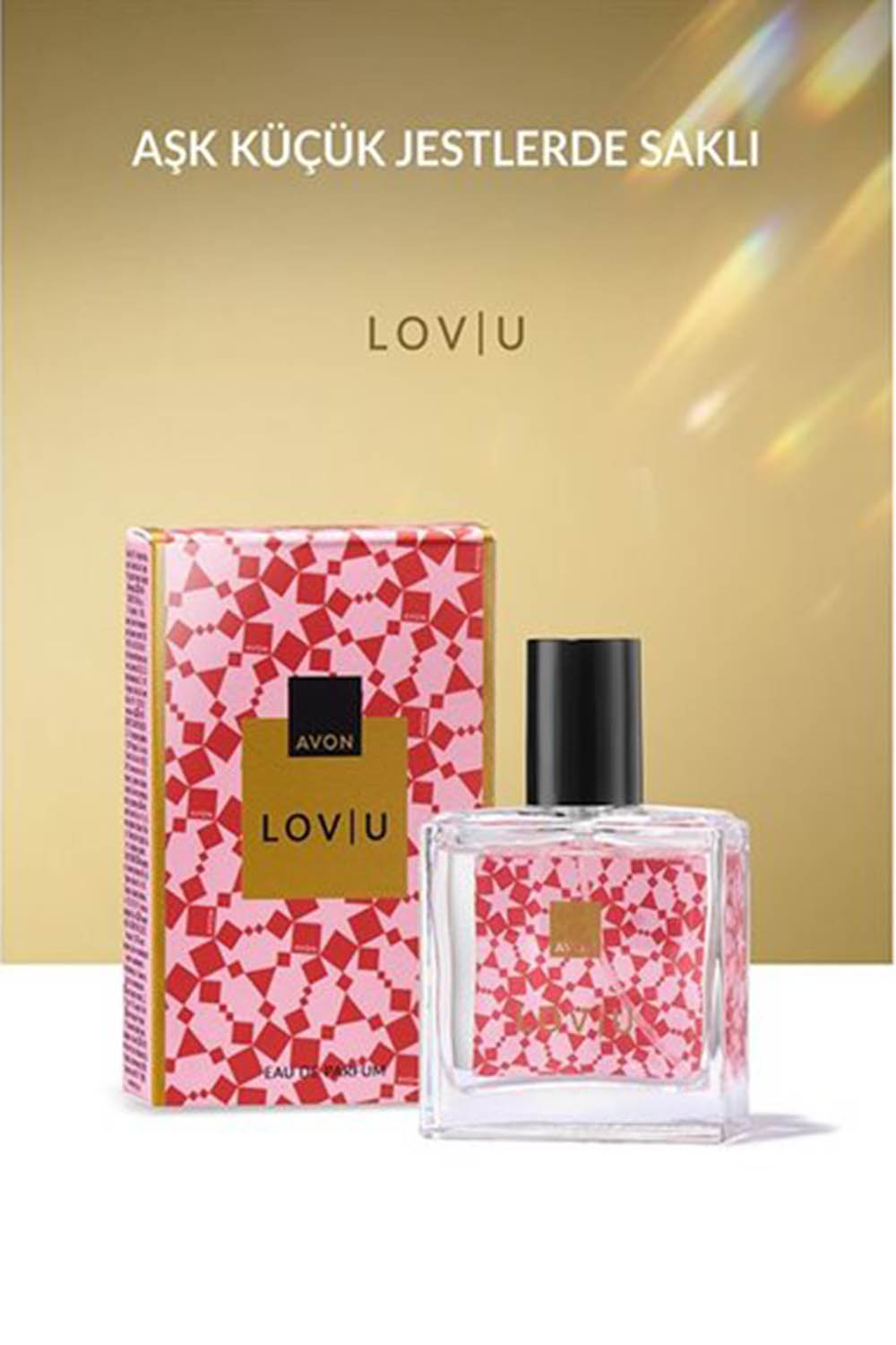 Lamelif Avon Lov/U Parfüm 30 Ml