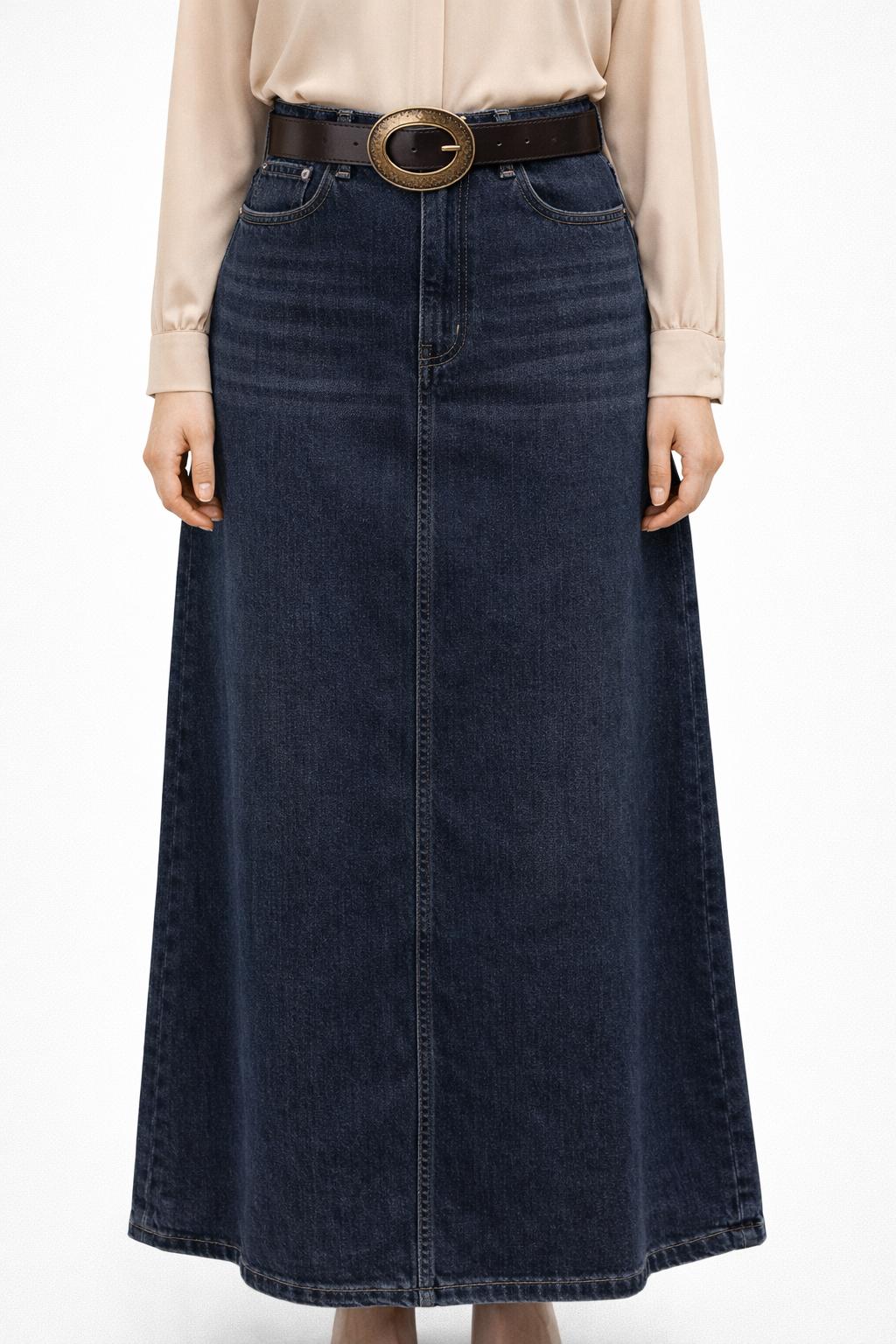 Lamelif Oval Tokalı Krem Suni Deri Kadın Kemer – Vintage Seri