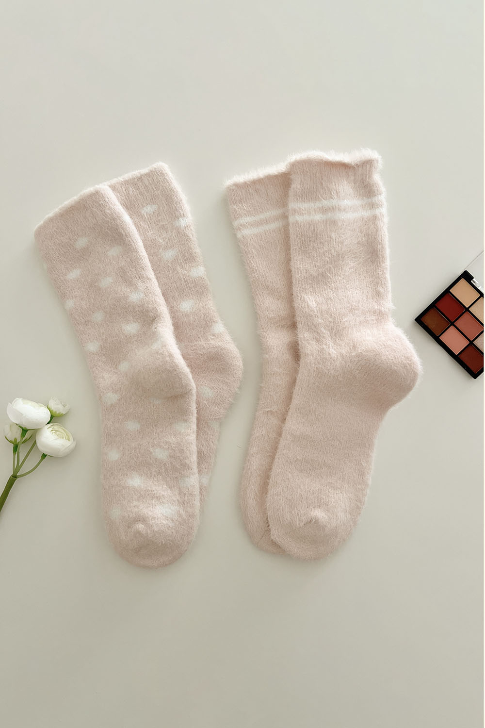 Lamelif 2li Peluş Çorap