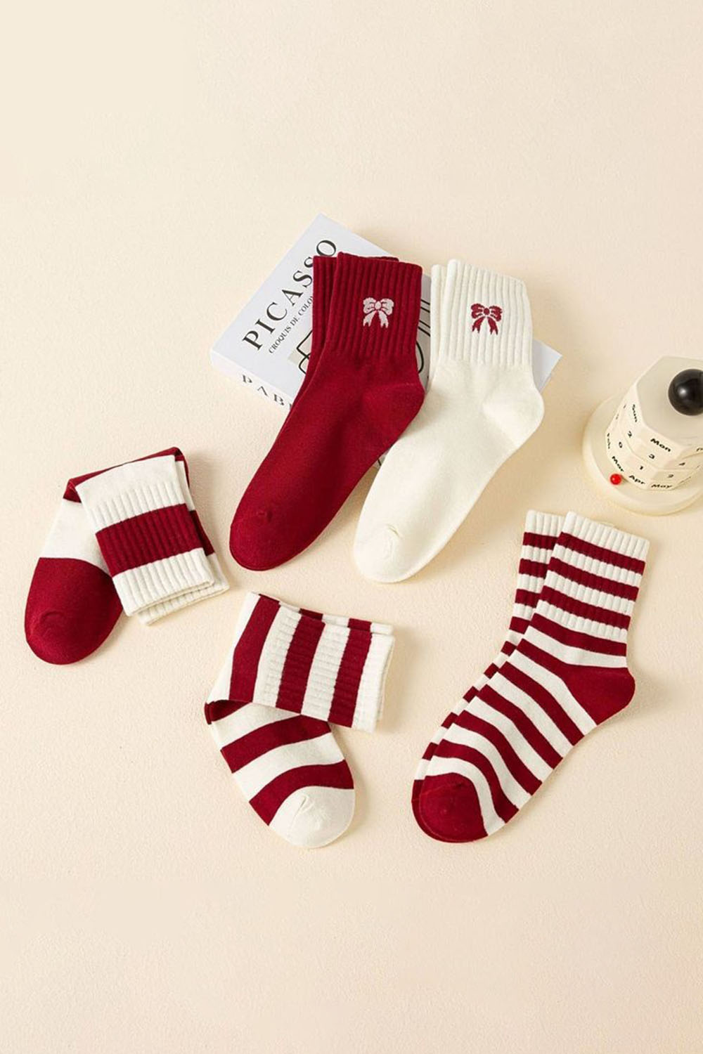 Lamelif 5li Penye Fiyonk Konsept Çorap