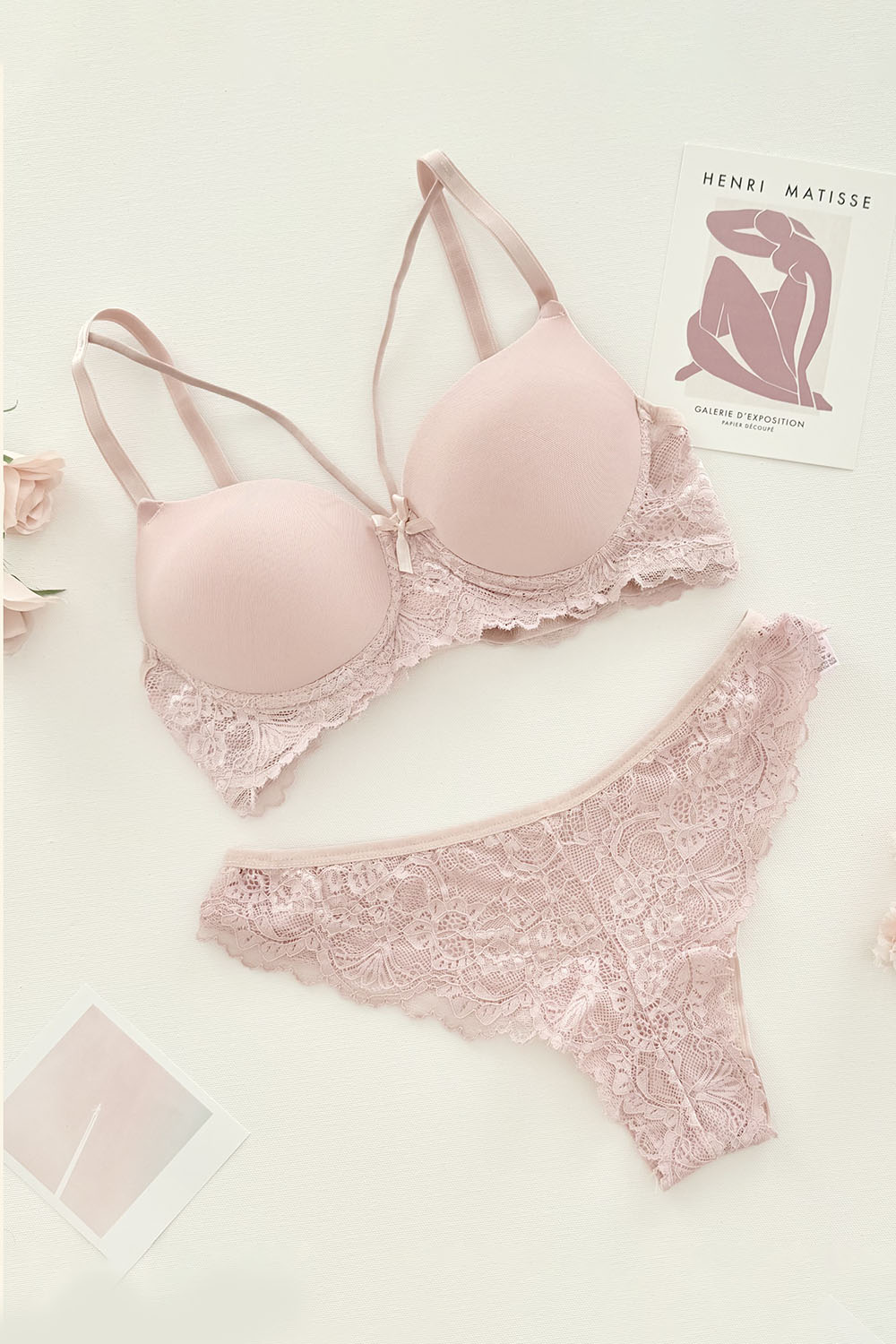 Lamelif Mikro Bralet Sütyen Takım