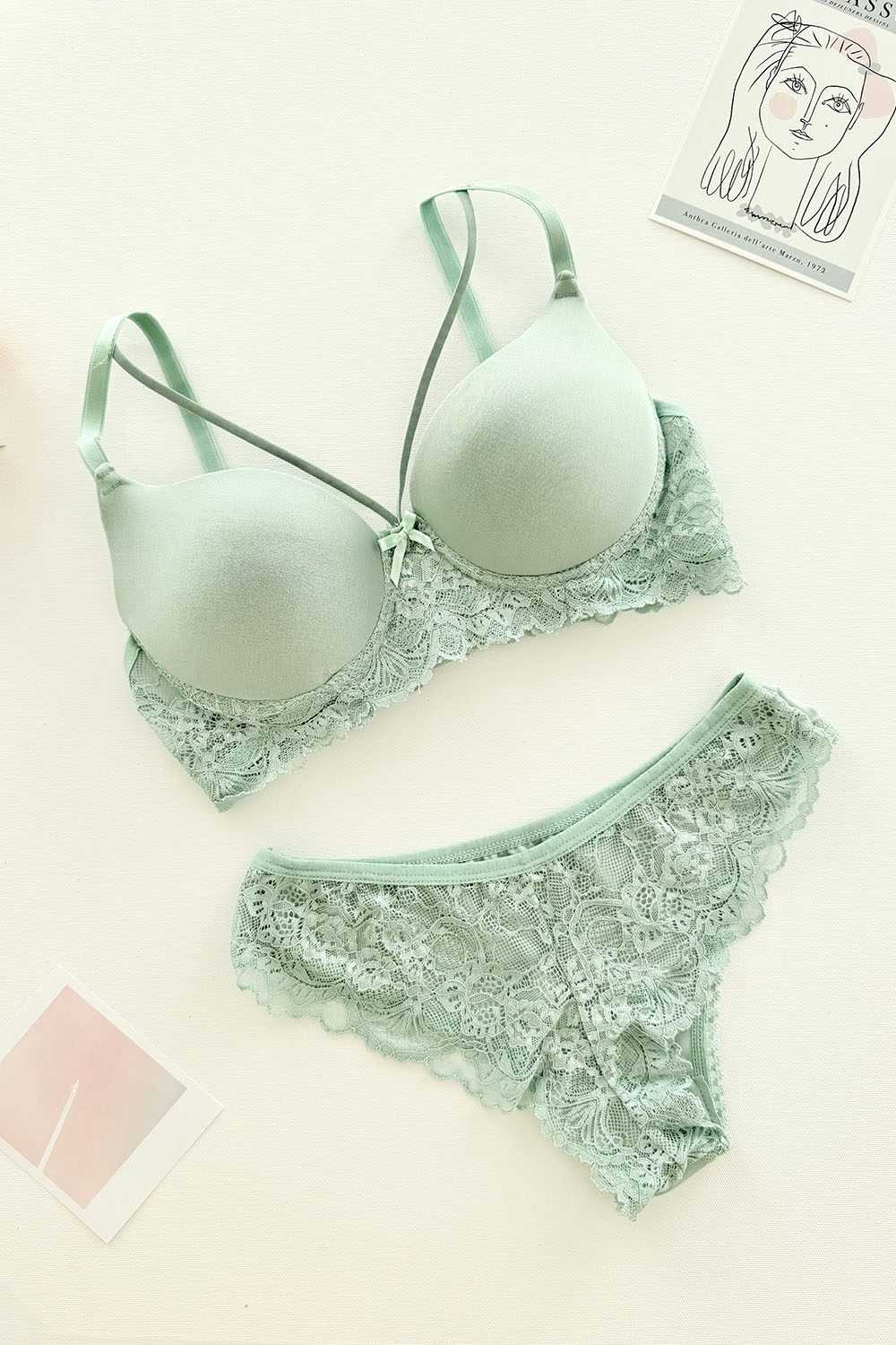 Lamelif Mikro Bralet Sütyen Takım