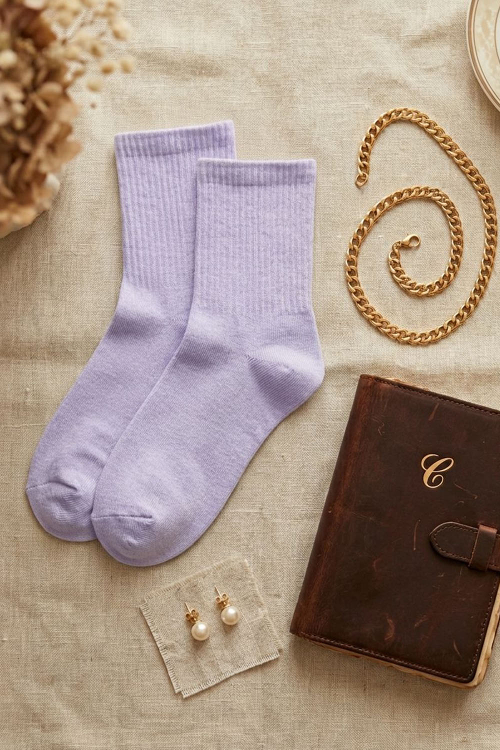 Lilac Sock