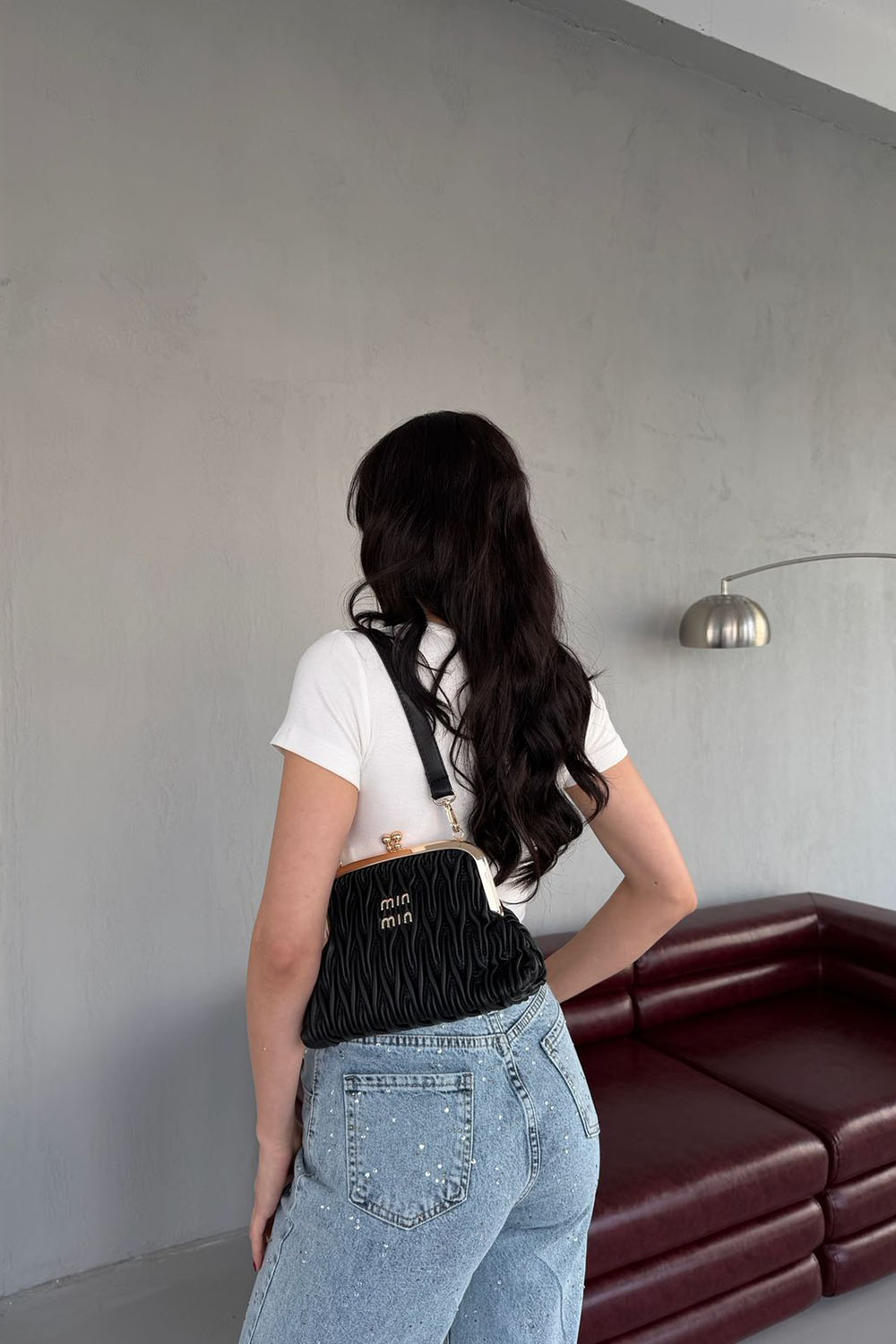 Lamelif MınMın Kadın El ve Omuz Çantası