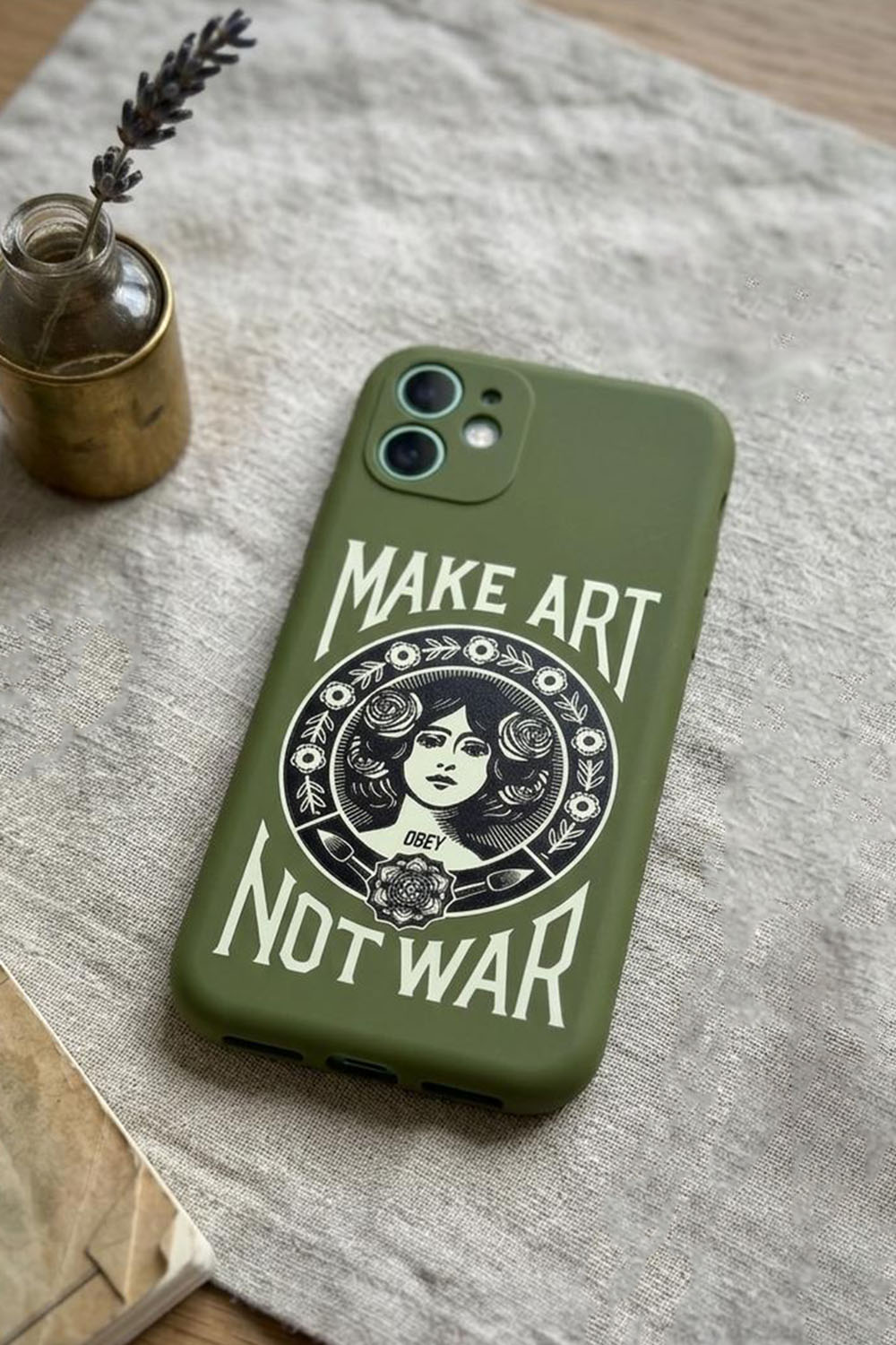 Lamelif  ıPhone Make Art Baskılı Telefon Kılıfı