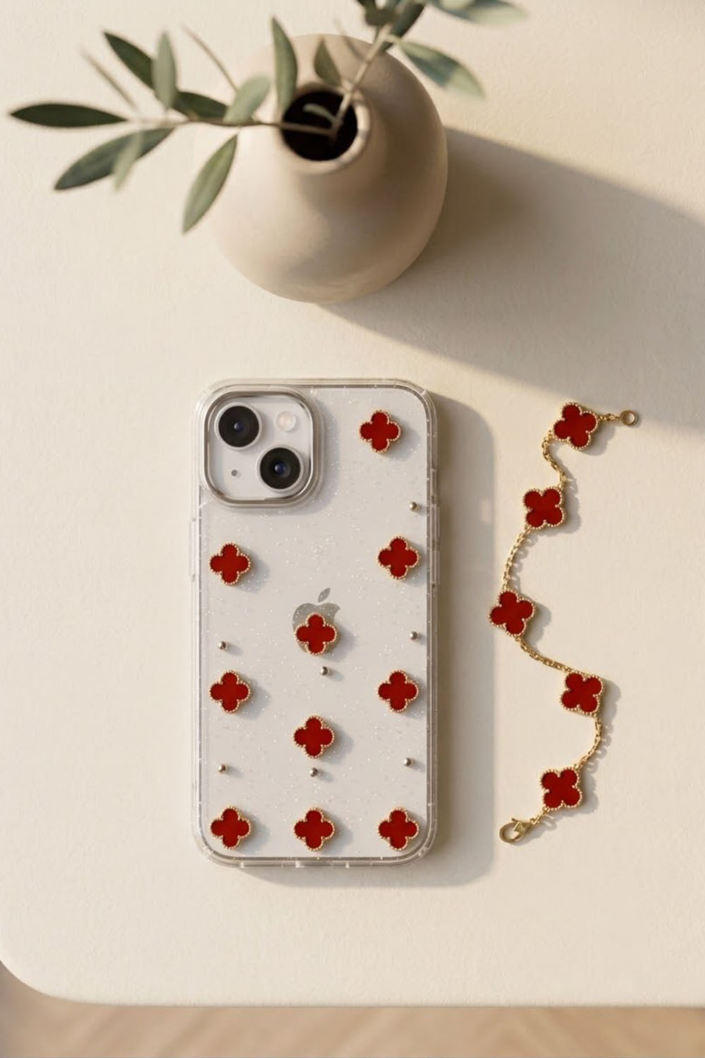 Lamelif iPhone 13/14 Van Celef Detaylı Ekonomik Telefon Kılıfı