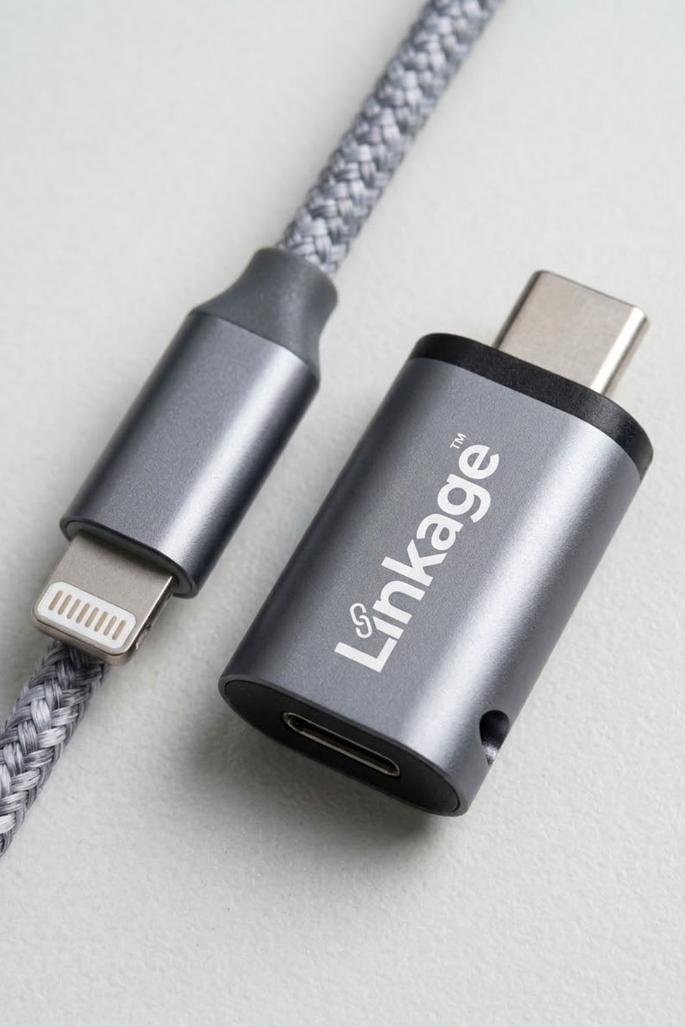 Lamelif iPhone 7 ve 14 Pro max arası ince uçlu Şarj aletini Yeni Nesil Type-c Girişe Çeviren Dönüştürücü Adaptör