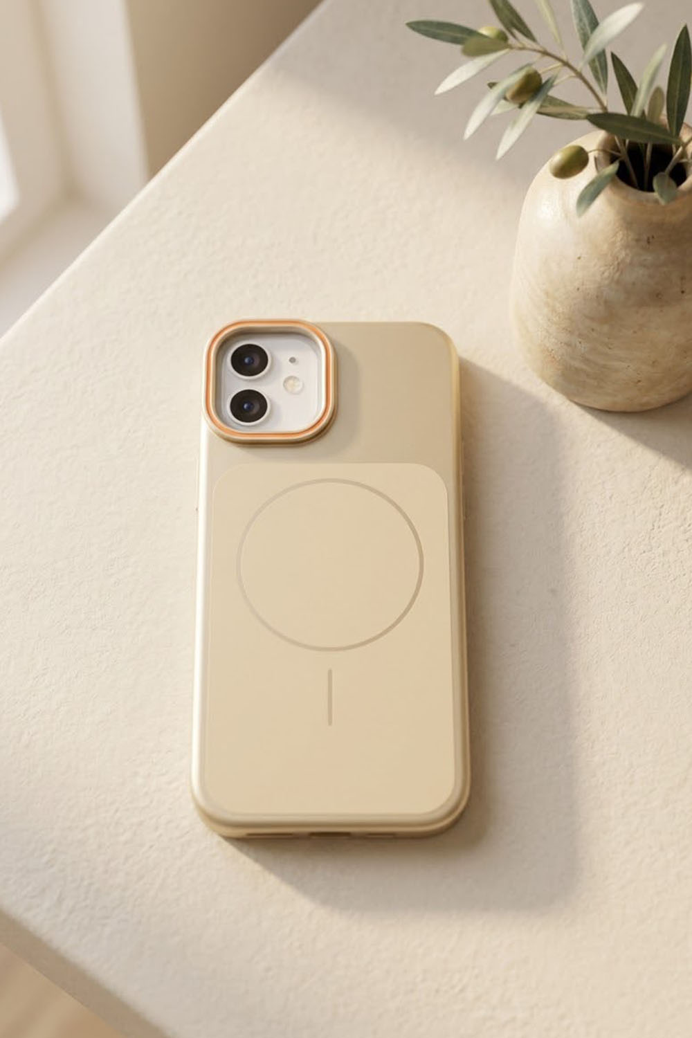 Lamelif iPhone 11 Lüxs Omega Magsafe Kılıf