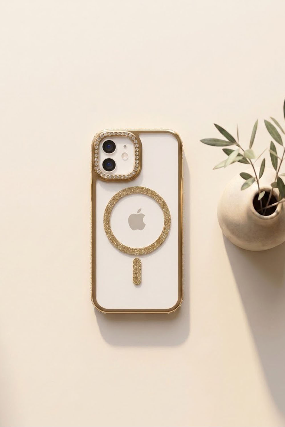 Gold Unprinted Xiaomi Redmi Note 9 Phone Case