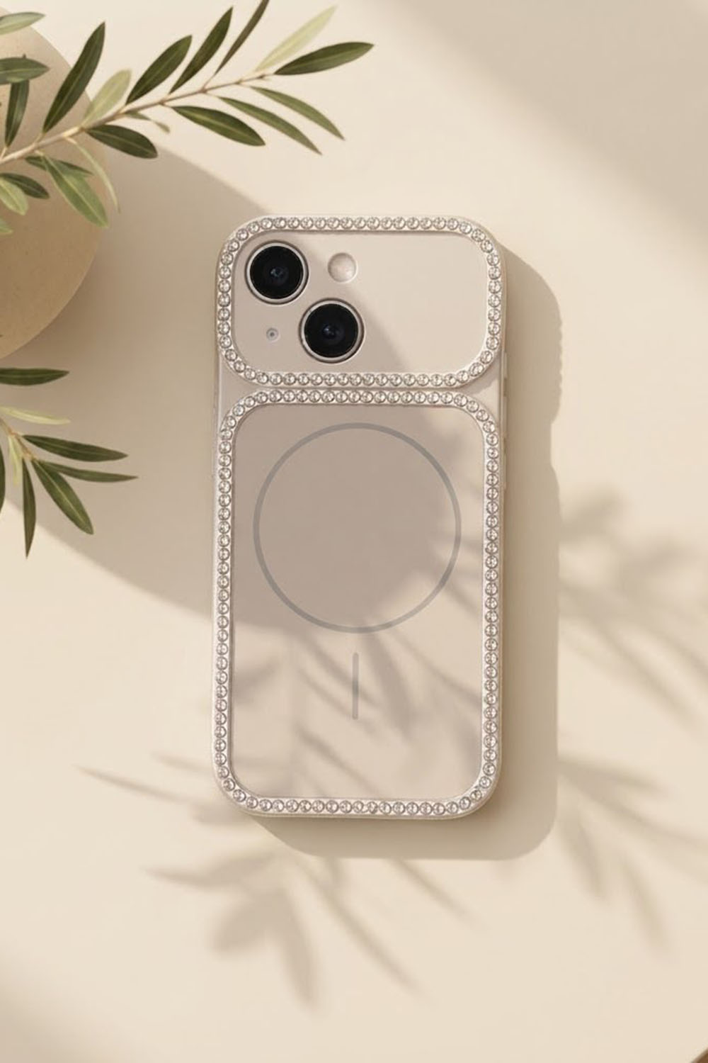 Silver Unprinted Xiaomi Redmi Note 9 Phone Case