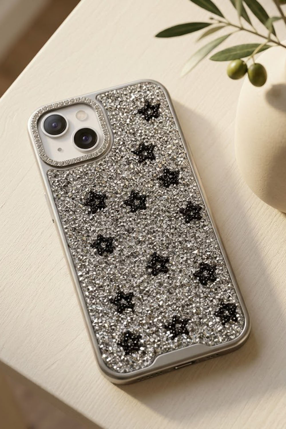 Silver Unprinted Xiaomi Redmi Note 9 Phone Case