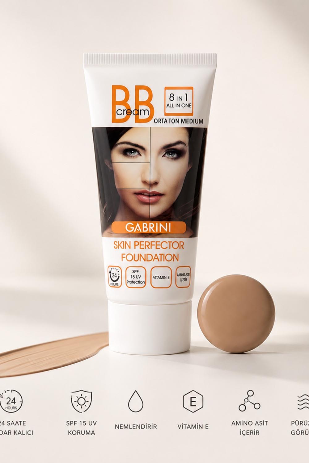 Lamelif Gabrini BB Krem Orta Ton (Medium)